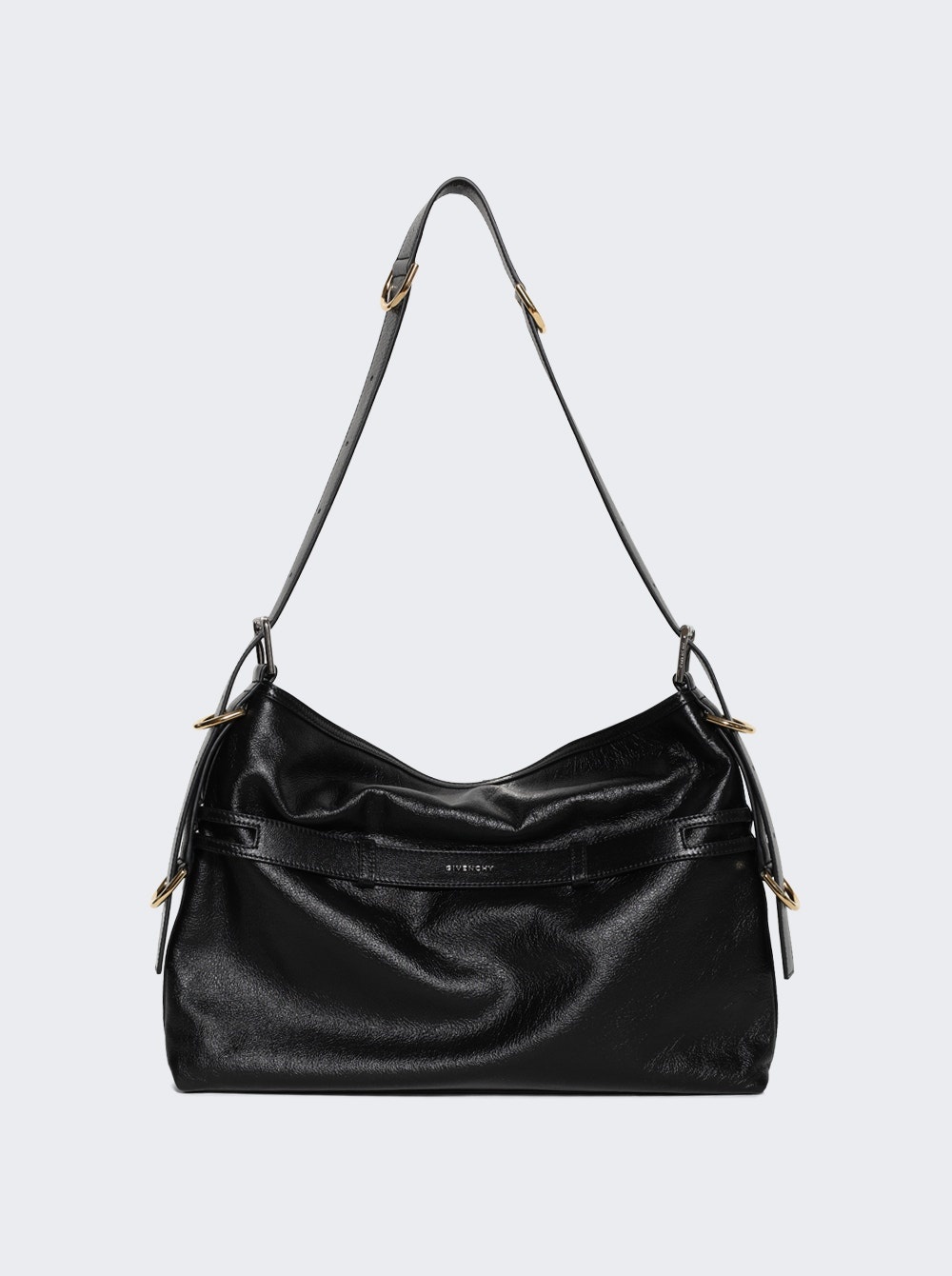 Voyou Medium Bag Buckles Black - 5