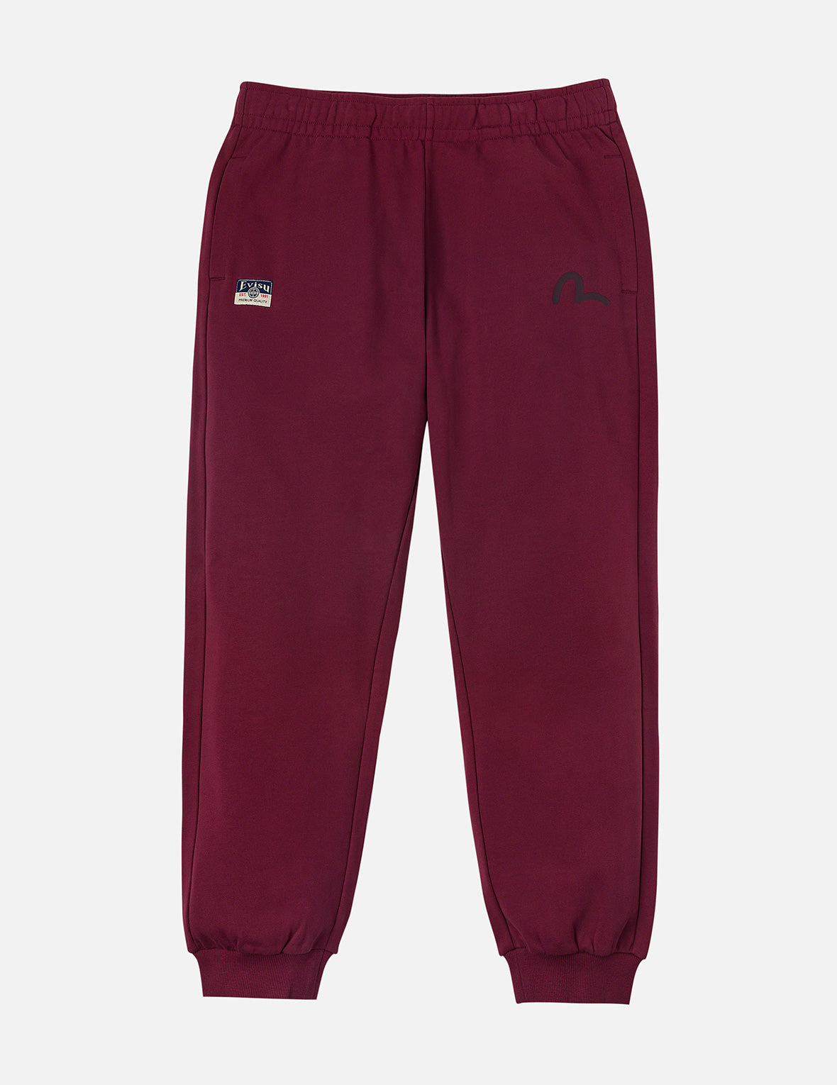 Brushstroke Seagull and Logo Print Straight Fit Sweatpants - 6