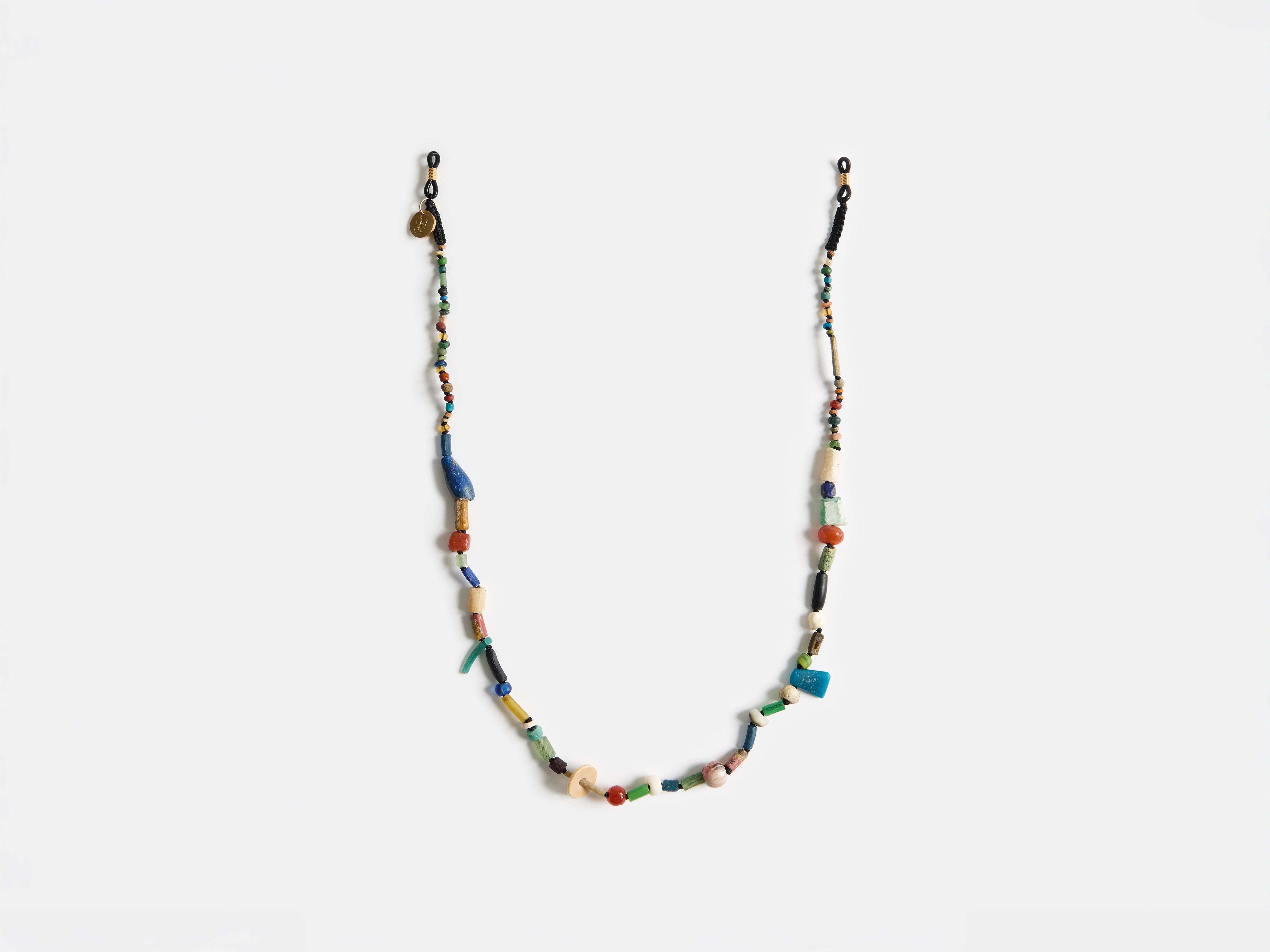ANCIENT-STONE BEADED SUNGLASSES CHAIN STRAP IN MULTI-COLOUR - 6
