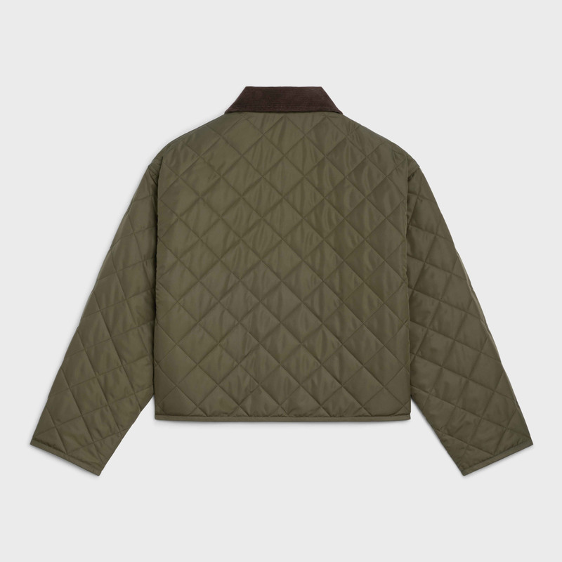 CELINE QUILTED HUNTING JACKET IN LIGHTWEIGHT NYLON outlook