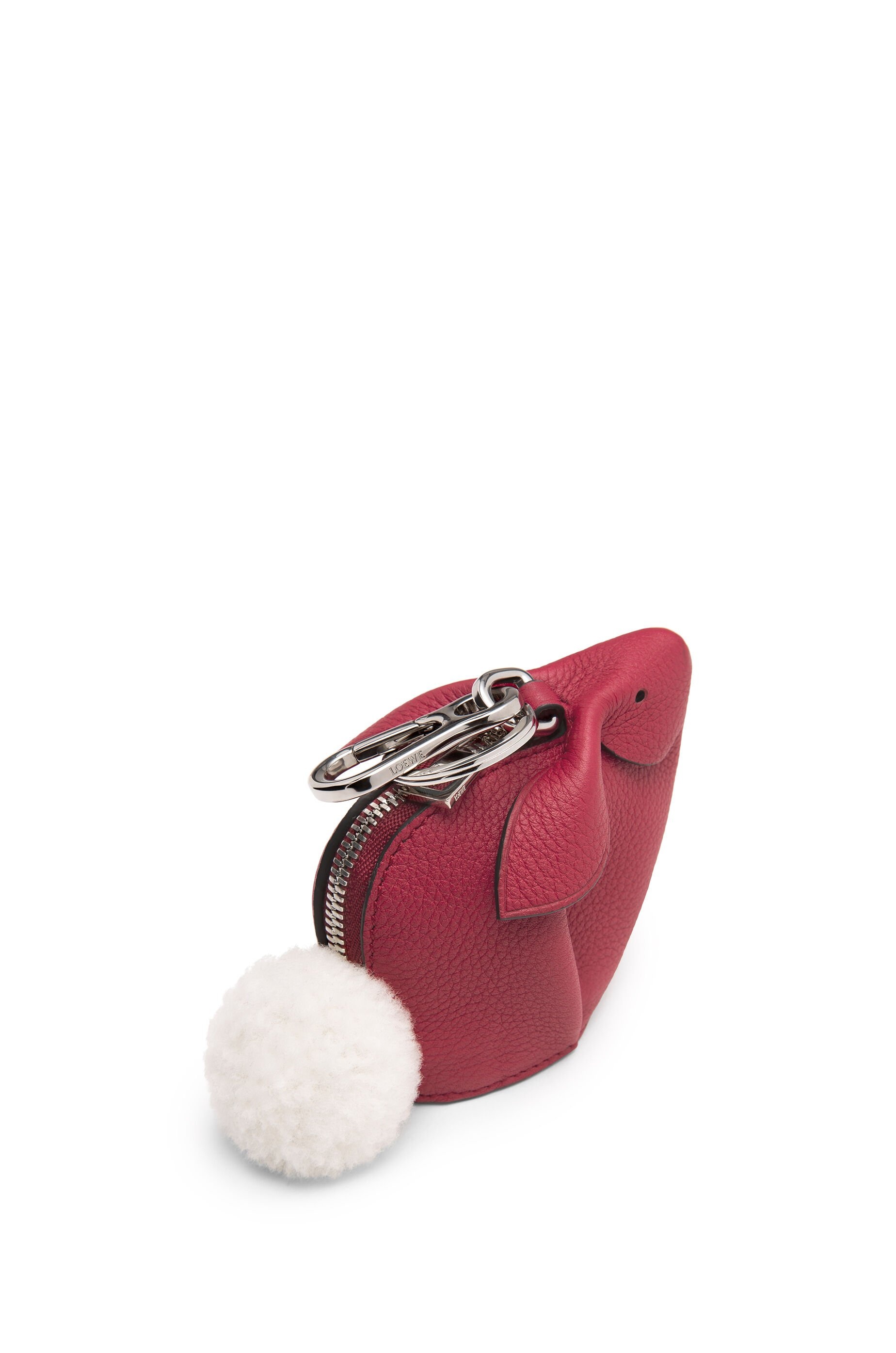 Bunny charm in soft grained calfskin - 2