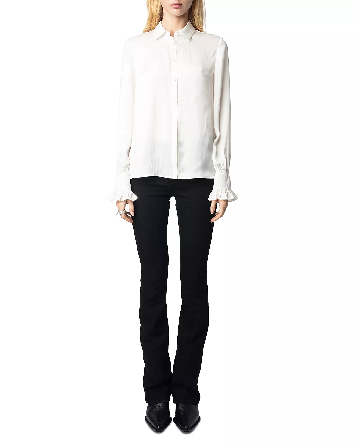 Thely Satin Blouse - 2