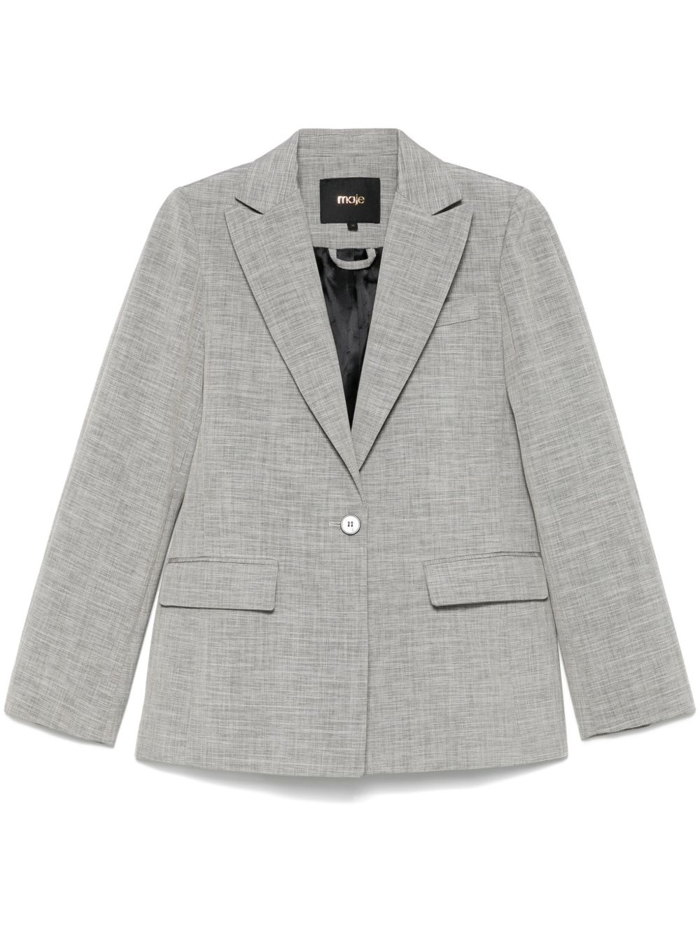 twill blazer - 1