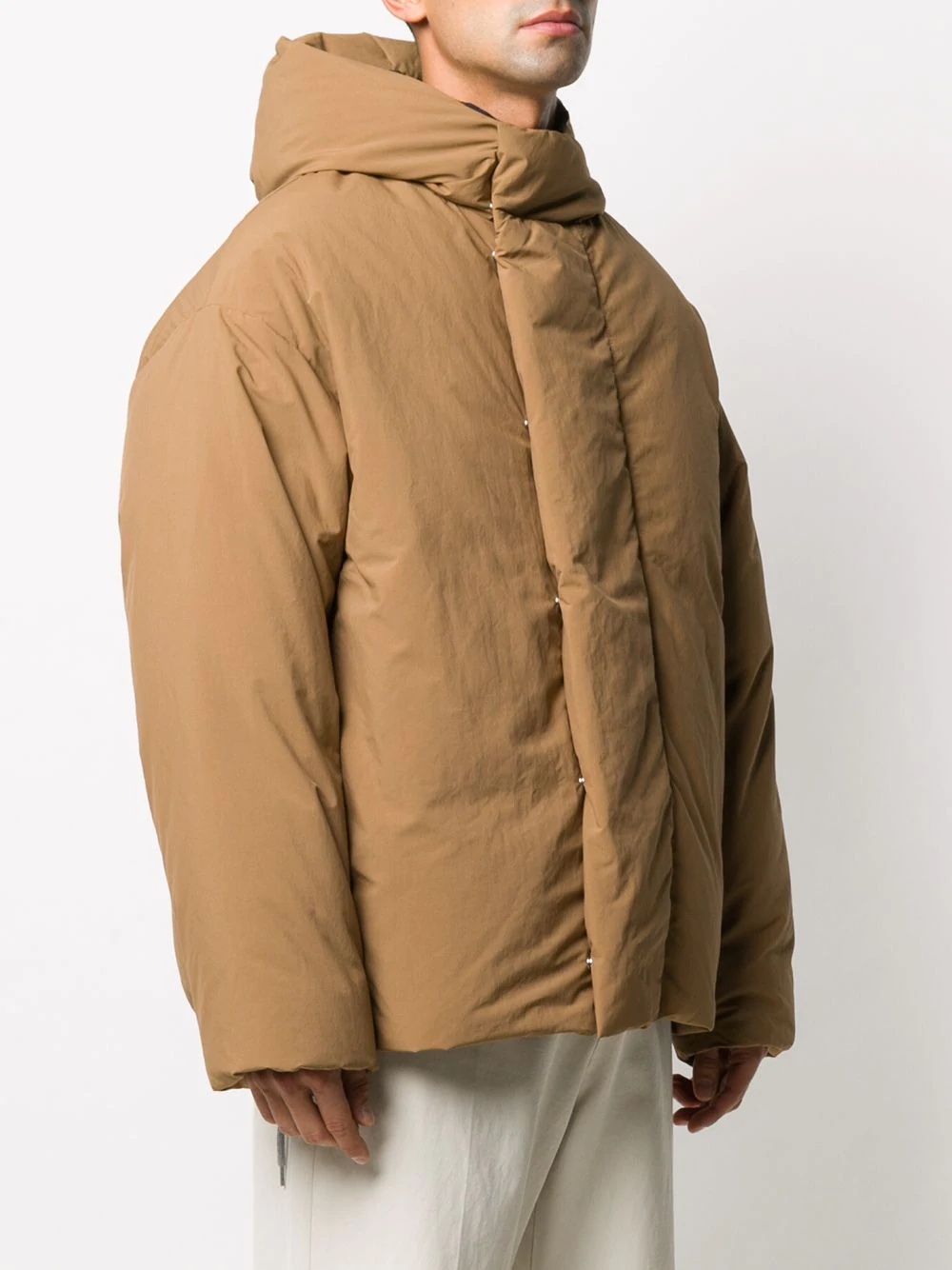 hooded padded jacket - 3