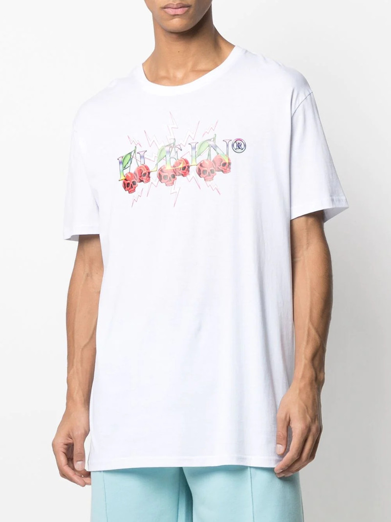 cherries logo-print T-shirt 4