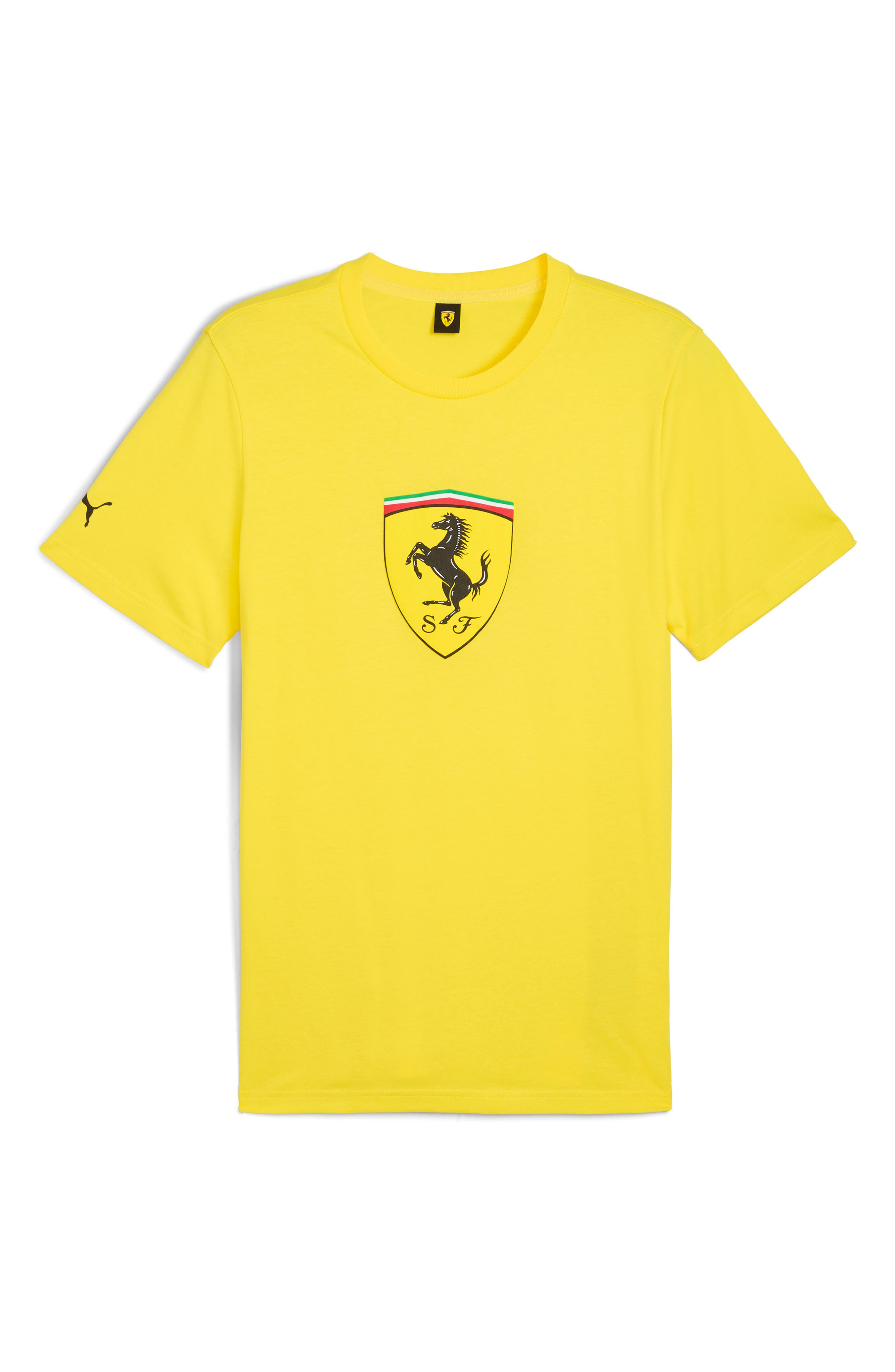 PUMA x Ferrari Sportswear Cotton Graphic T-Shirt in Speed Yellow at Nordstrom - 3