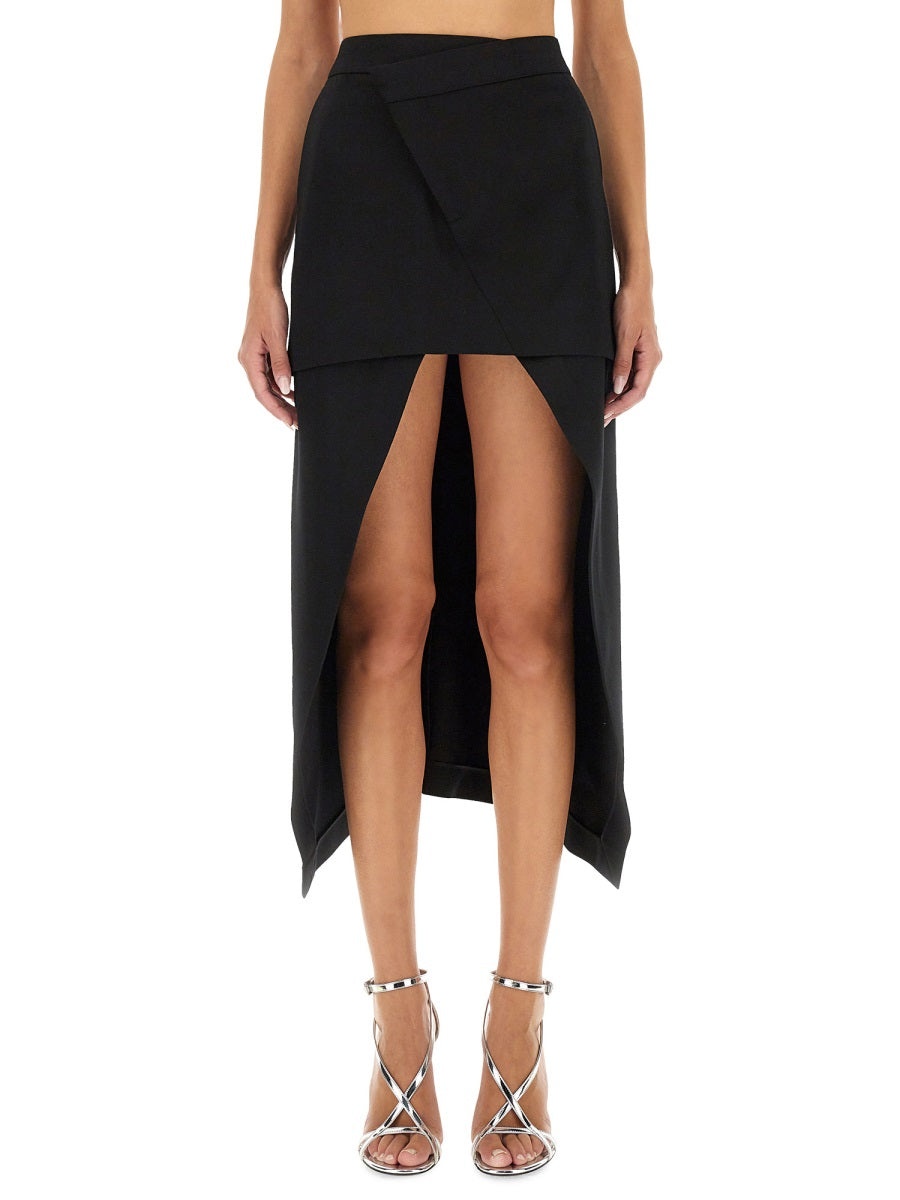 Alexander Mcqueen Women Asymmetrical Skirt - 1