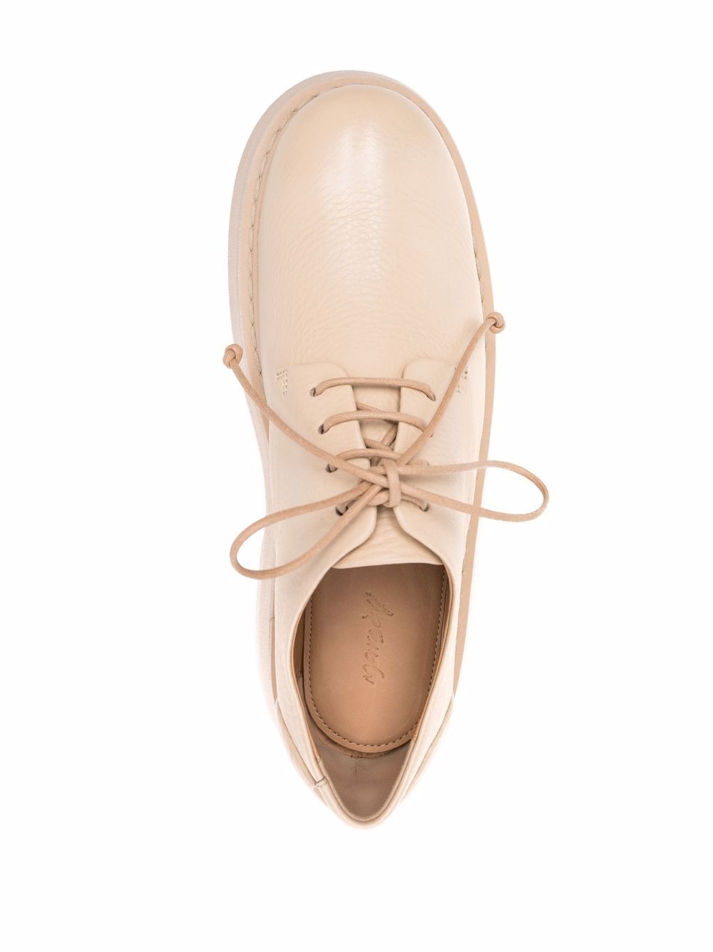 lace-up leather shoes - 4