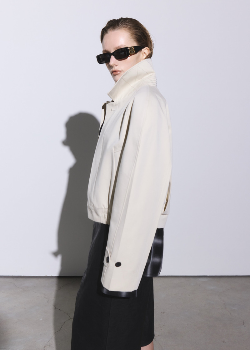 Turenne Curved Jacket - Beige 7