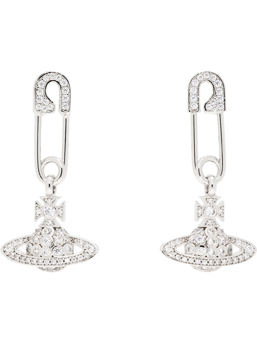 Silver Lucrece Earrings - 1