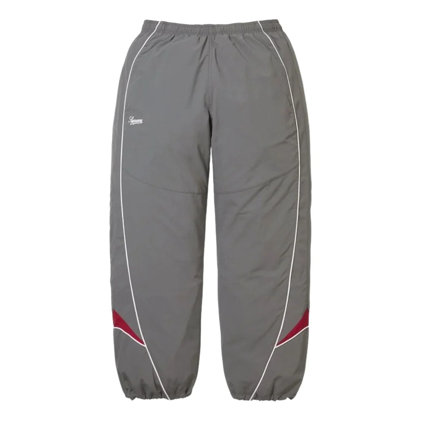 Supreme FW25 Contrast Piping Track Pant 'Grey' SUP-FW25-192-GR - 1