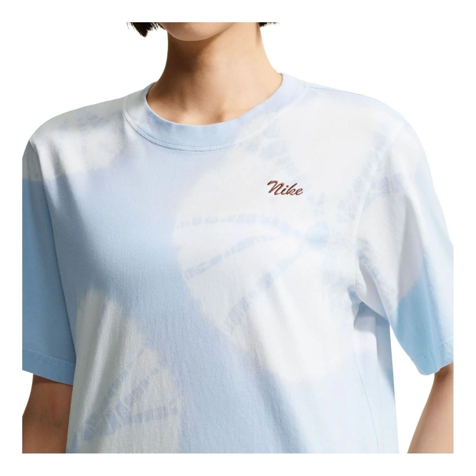 (WMNS) Nike Sportswear T-Shirt 'Hydrogen Blue' IW1212-407 - 1