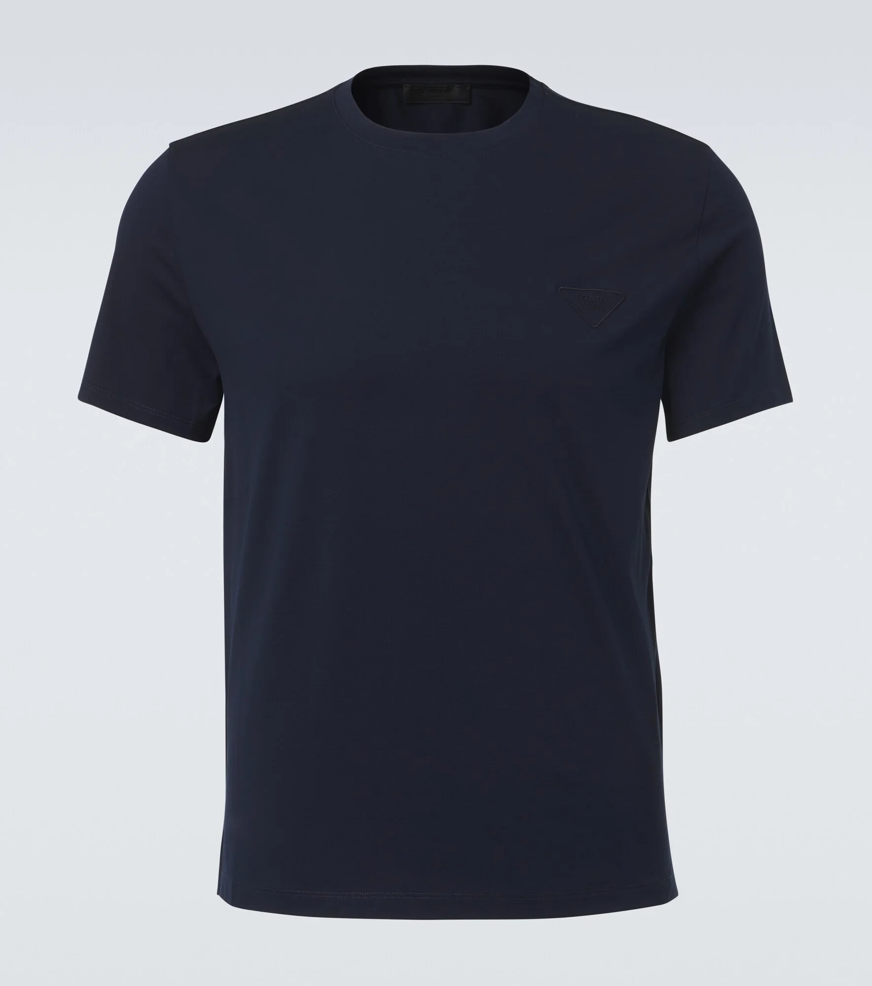 Cotton-blend jersey T-shirt - 1