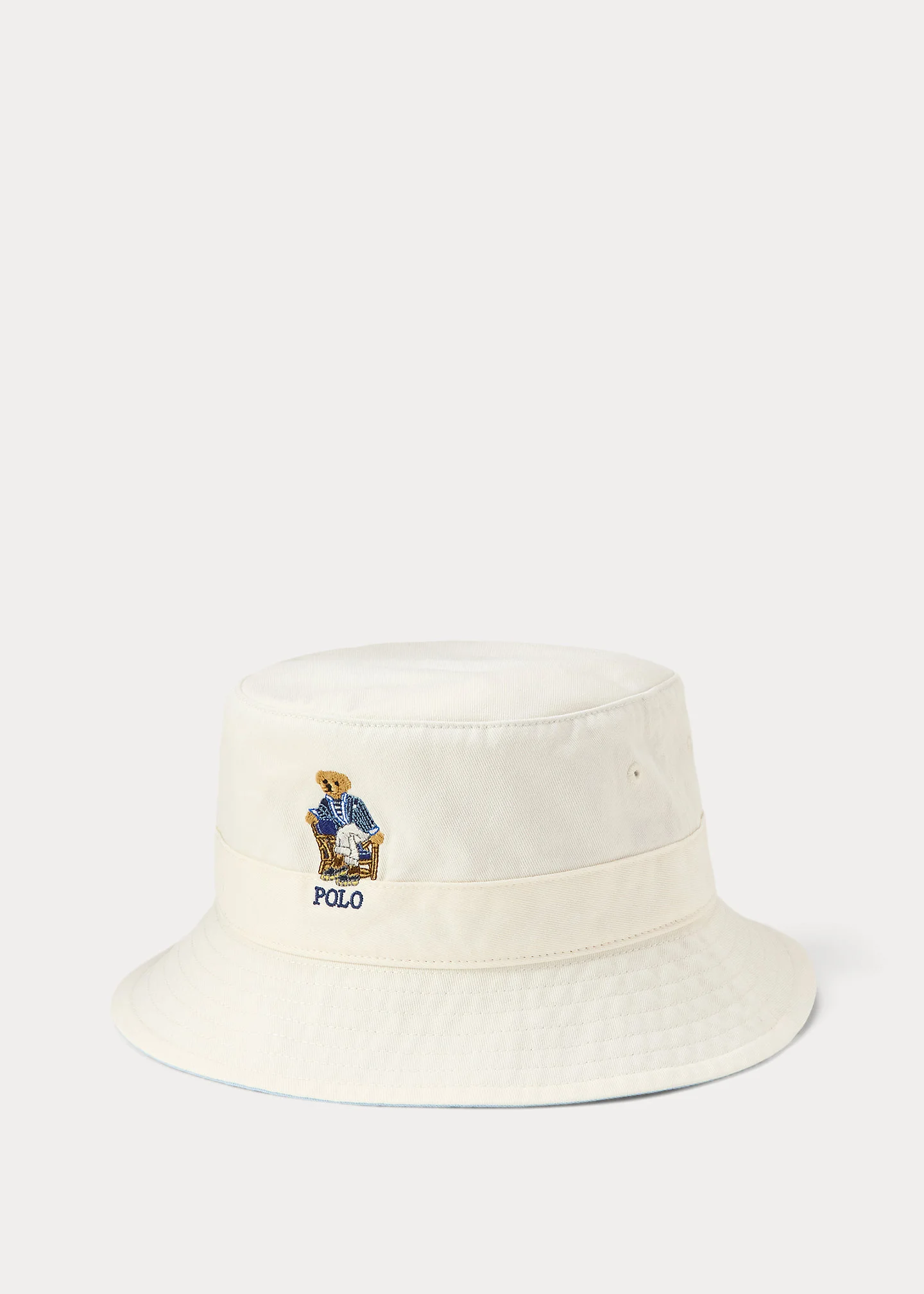 Polo Bear Twill Bucket Hat - 1