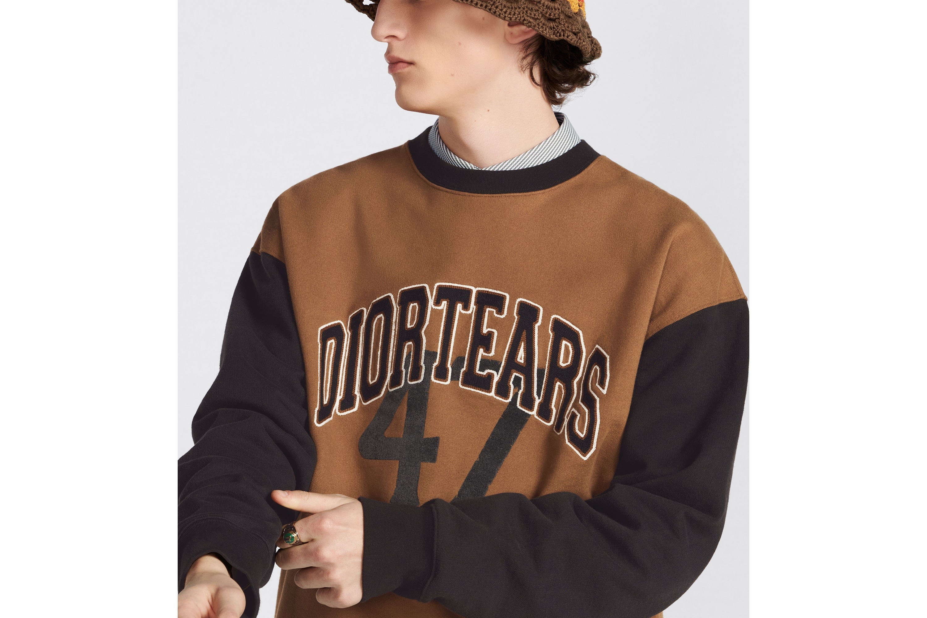 DIOR TEARS Oversized Sweatshirt - 7