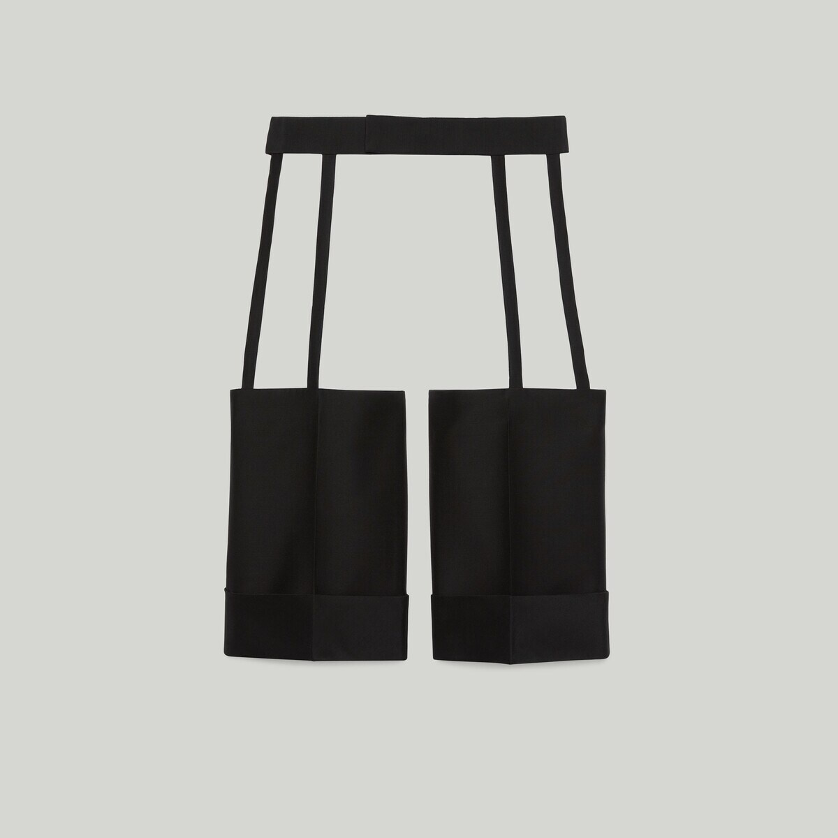 Wool silk cut-out short - 6