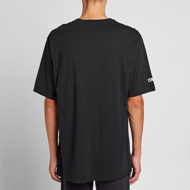 Heron Preston Heron Print Oversized T-Shirt Black/Blue/Multi HMAA001F197600010488 - 4