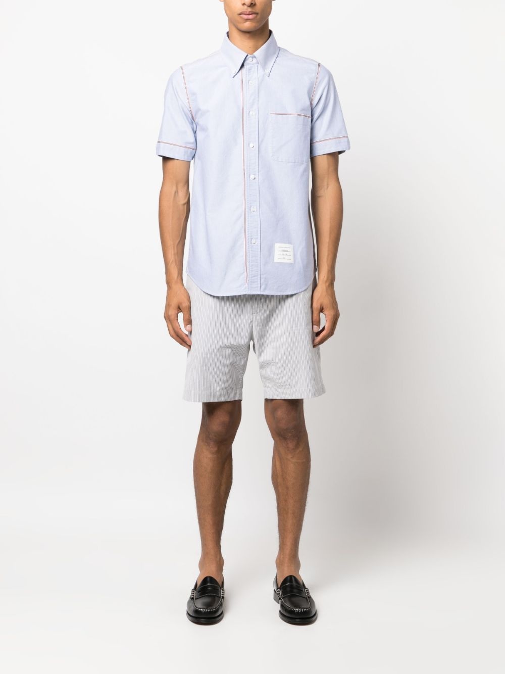 RWB stripe cotton shirt - 2
