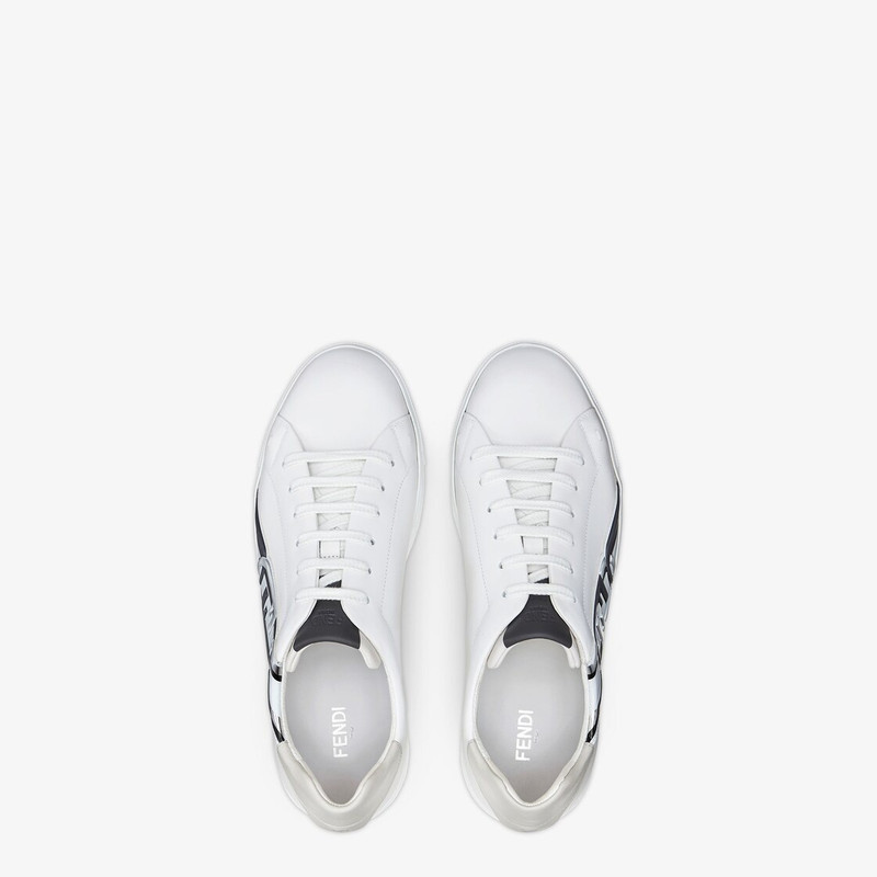 White leather low-tops 4