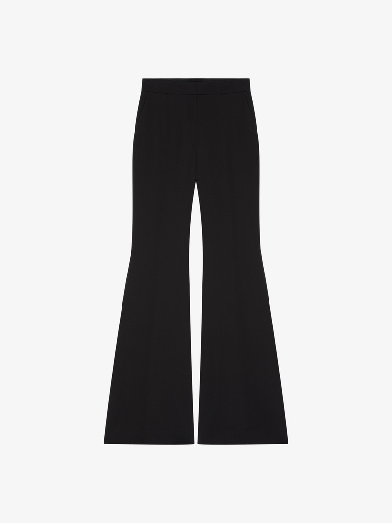 FLARE TAILORED PANTS IN WOOL - 1