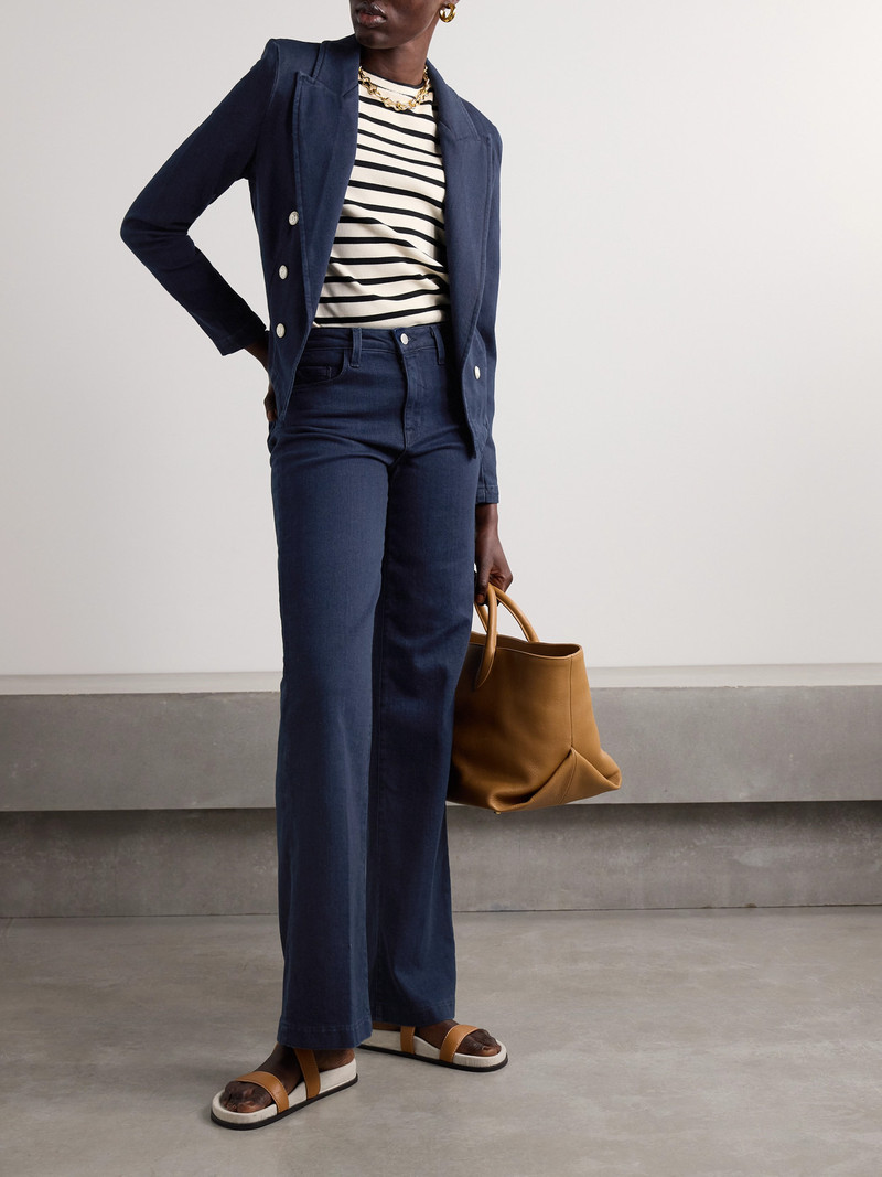 L'AGENCE Clayton High-rise Wide-leg Jeans outlook