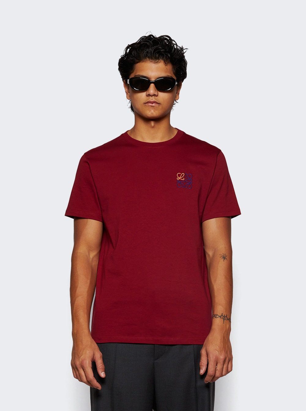 Regular Fit T-shirt Burgundy - 3