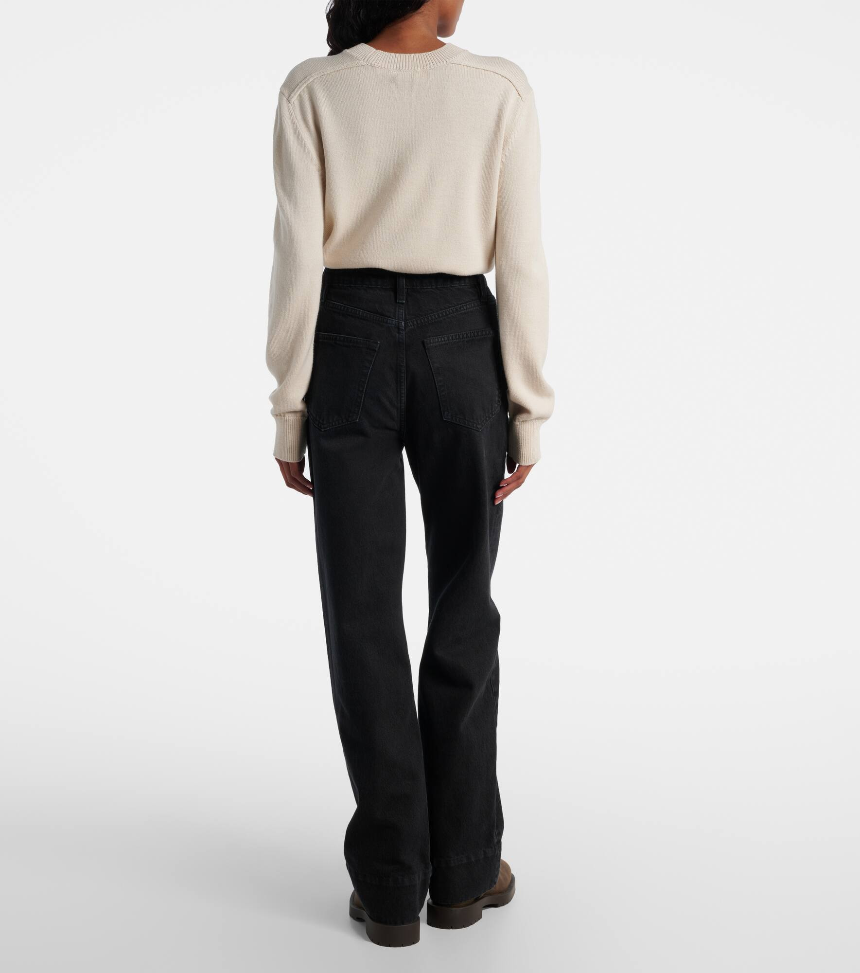 Streamline high-rise straight jeans - 3
