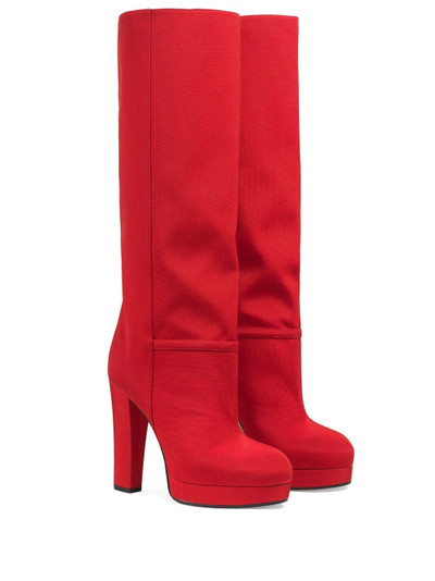 GUCCI ribbed knee-high boots outlook