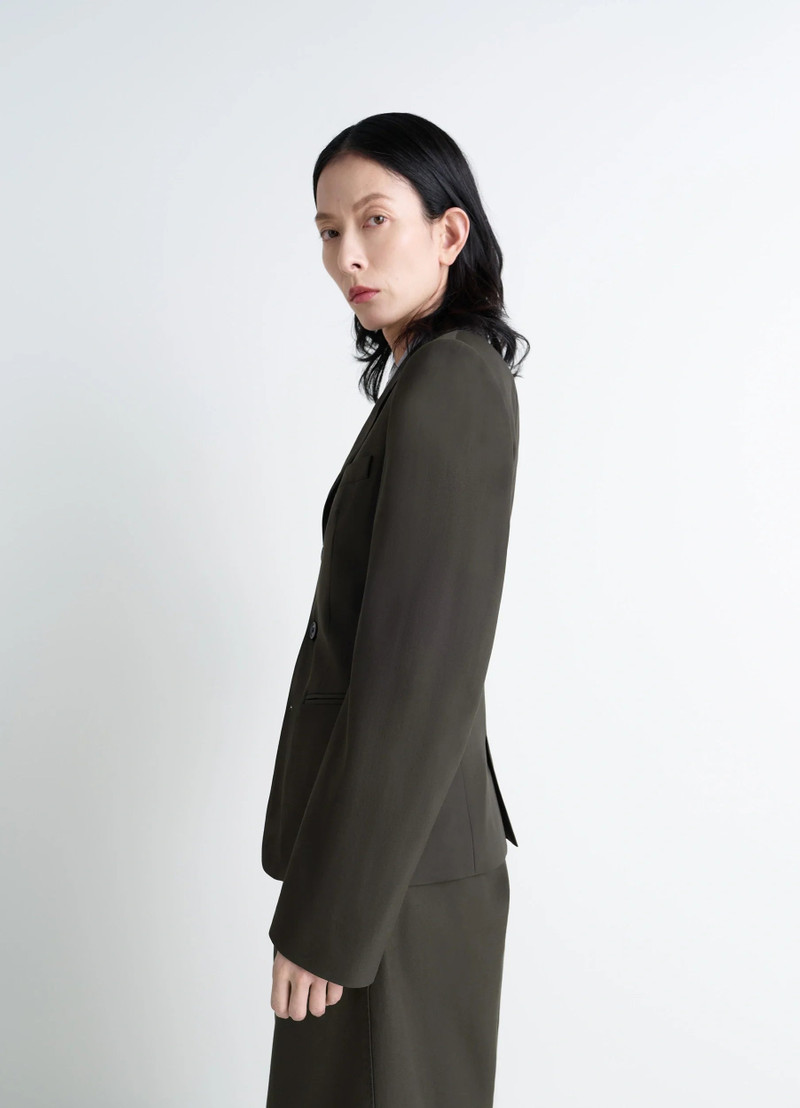 SINGLE-BREASTED FITTED TAILORED JACKET 5