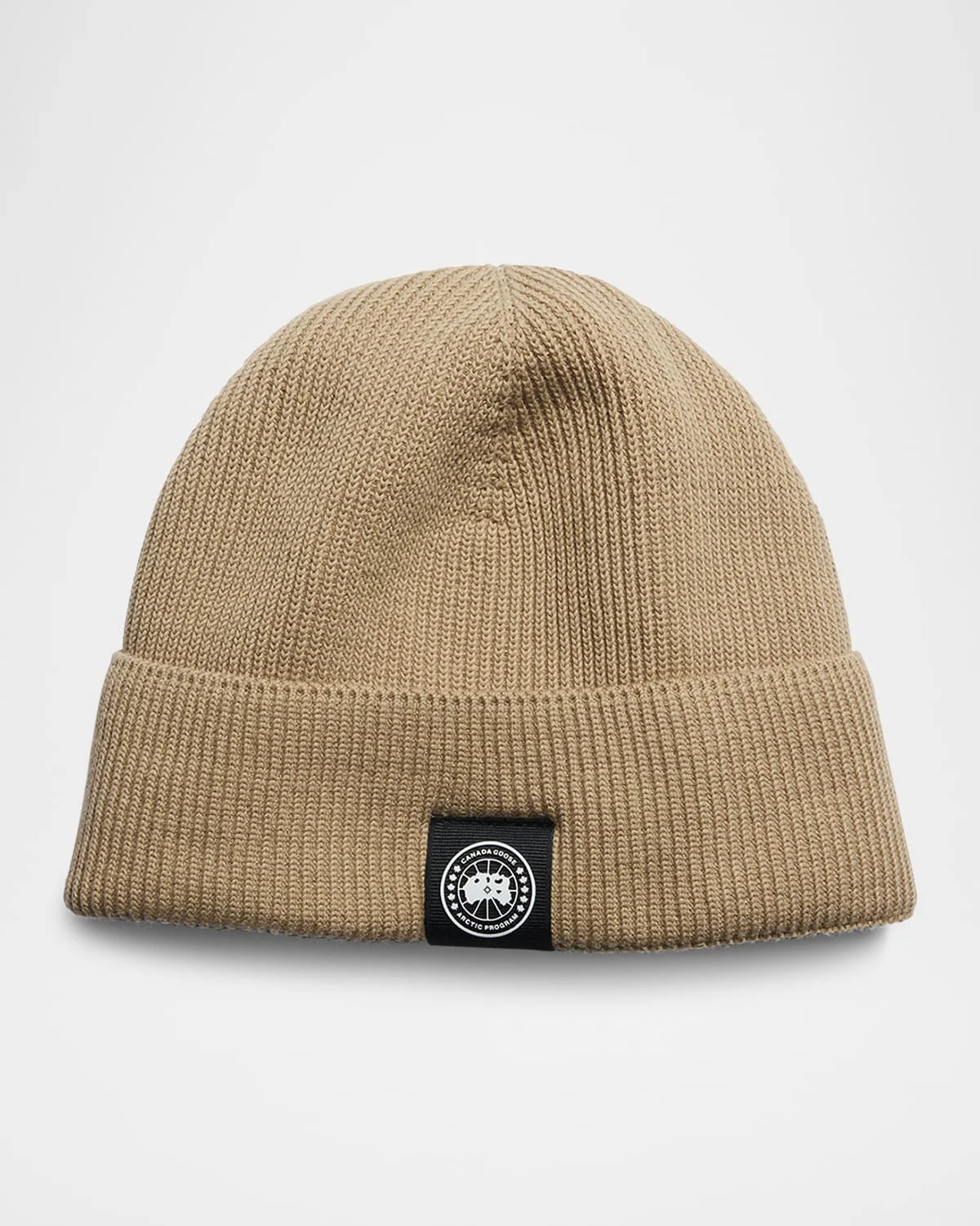 Men's Rib-Knit Cotton Beanie - 1