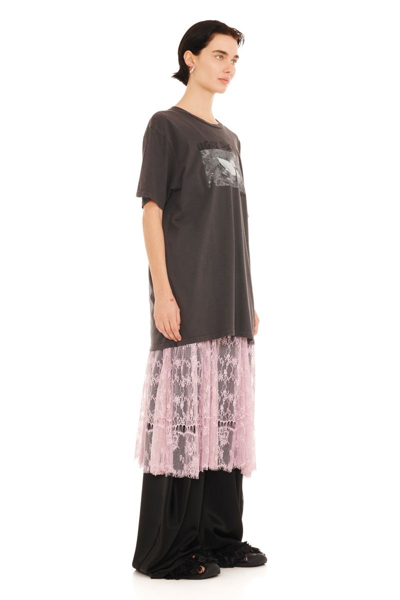 CHARCOAL UGLY DUCKLING GRAPHIC TEE 4