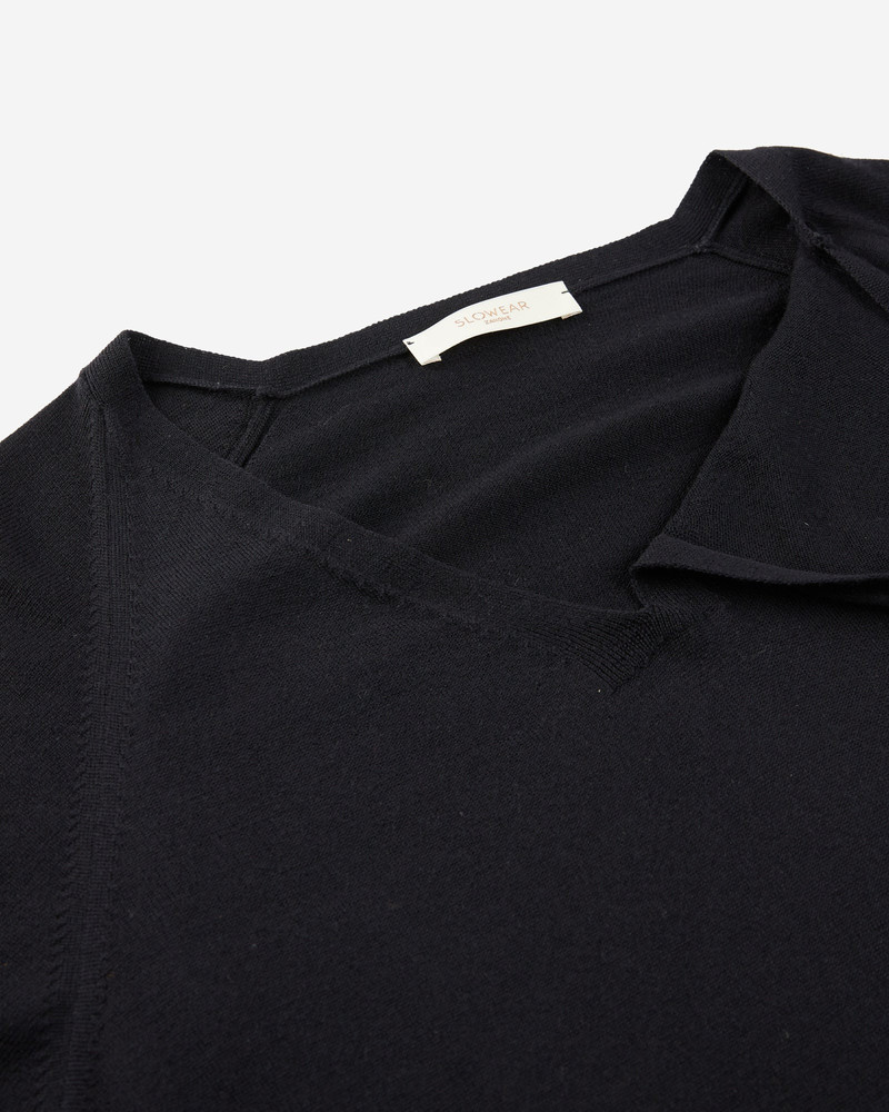 Wide fit crewneck in Flexwool 6