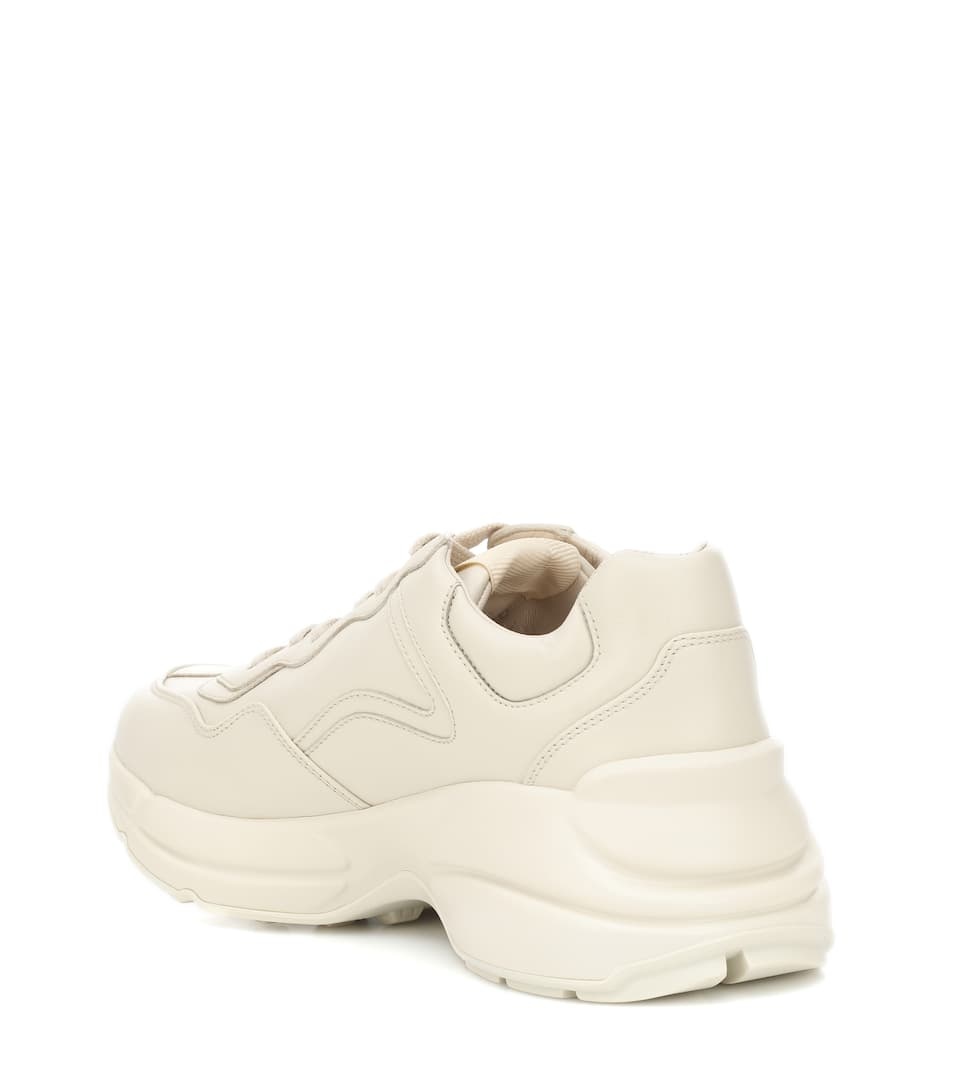 Rhyton leather sneakers - 3
