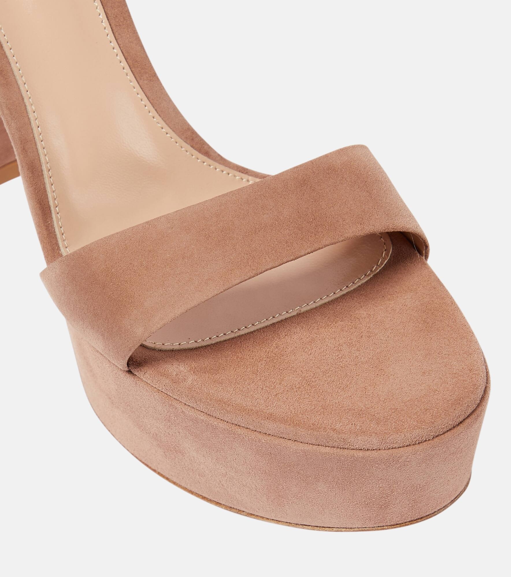 Sheridan suede platform sandals - 6