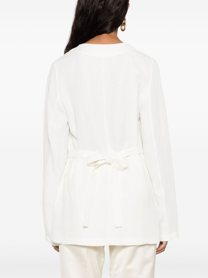 no-lapels wrap blazer 4