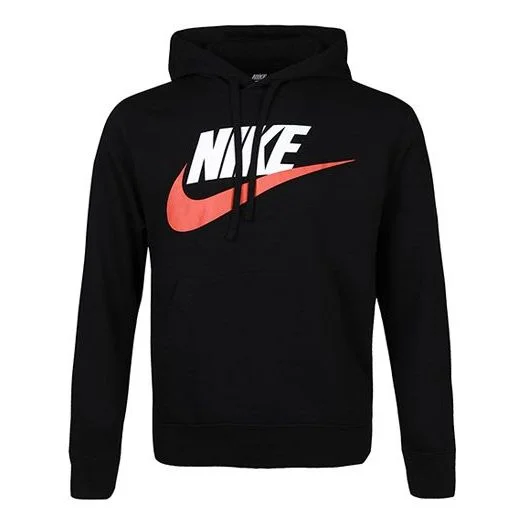 남자 나이키 Sportswear 로고 인쇄 검정 CZ9129-010 - 1