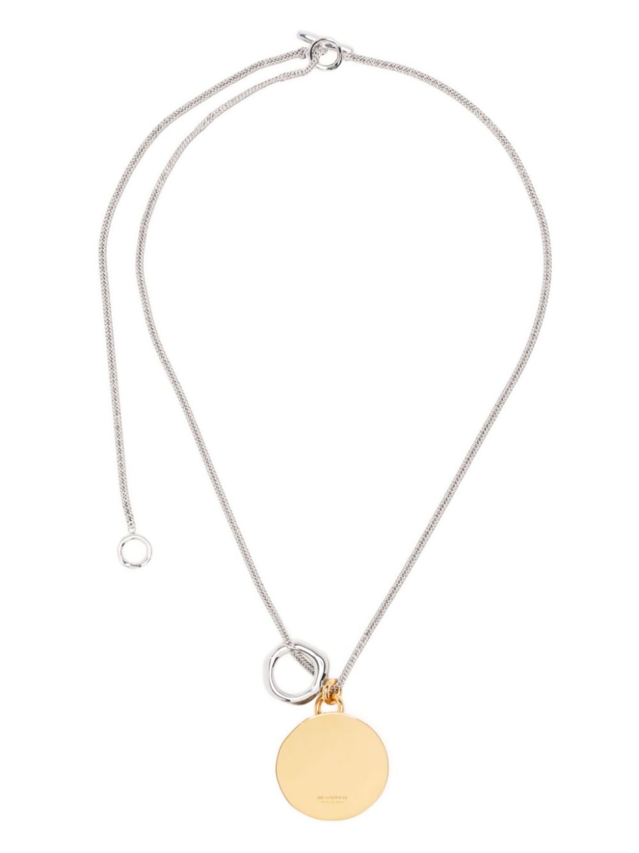 medallion-pendant necklace - 1