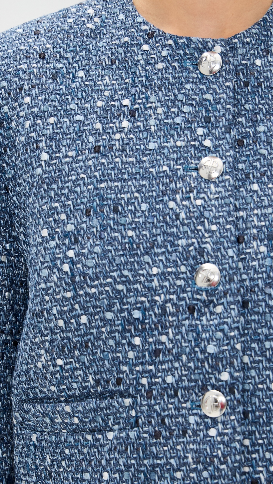 Blue Tweed Amber Jacket - 5