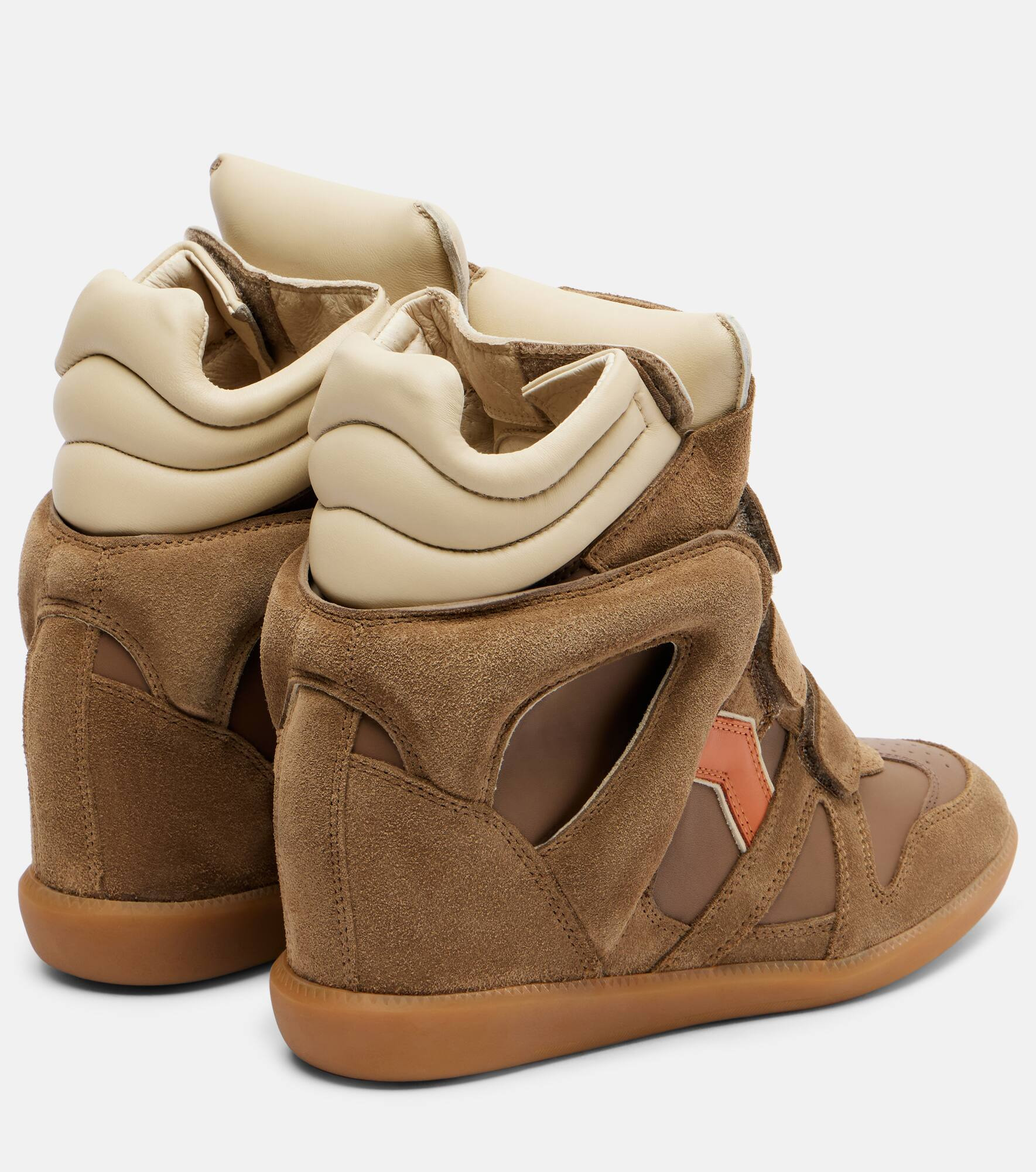 Bekett suede wedge sneakers - 2