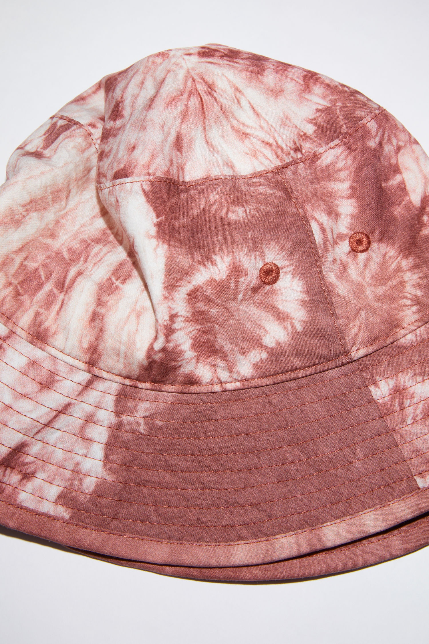 Tie-dye bucket hat - Old pink - 5