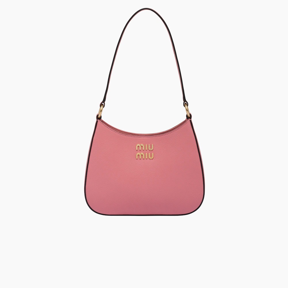 Madras leather shoulder bag - 1