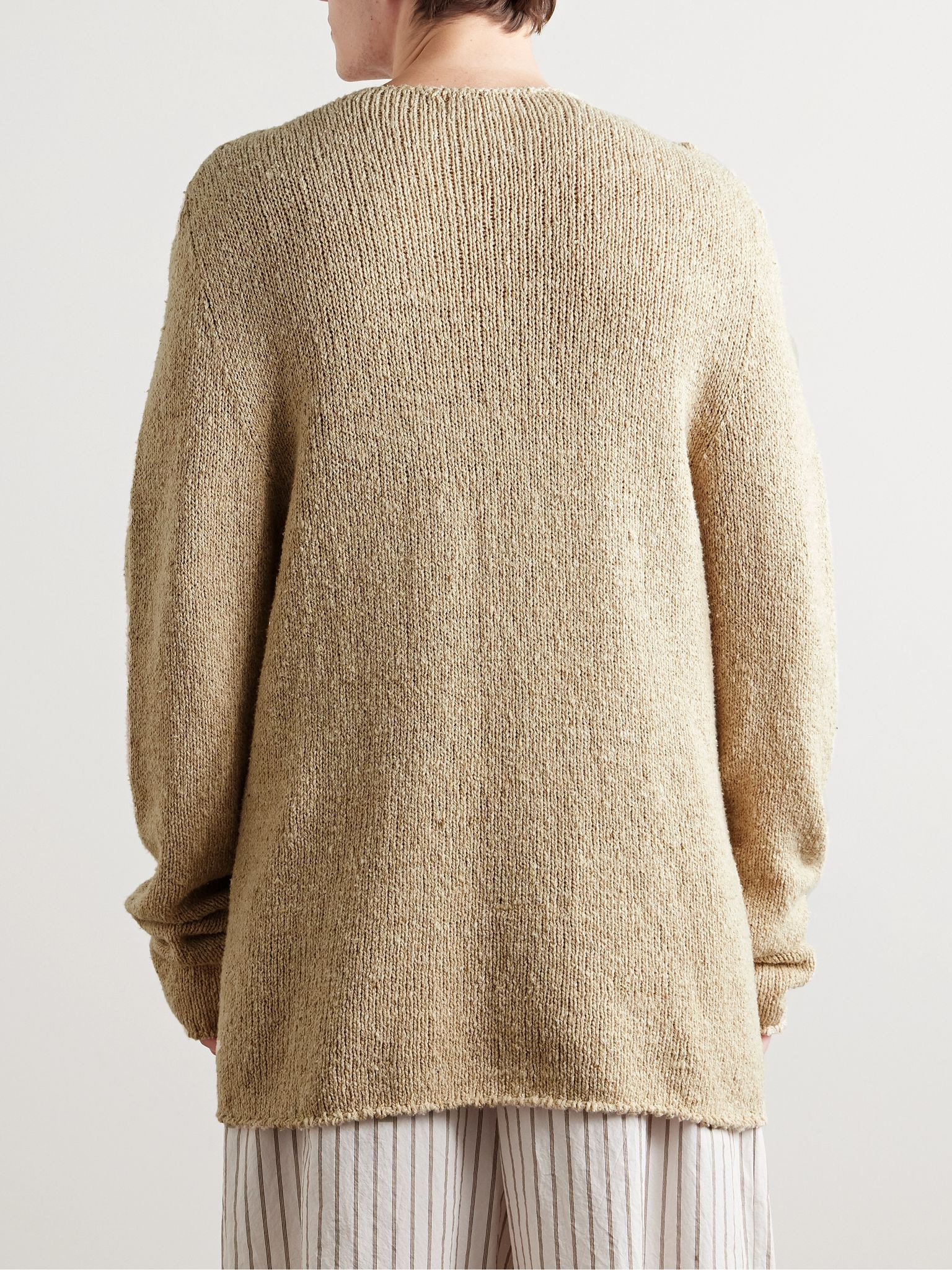 Kalen Cotton Sweater Cream - 3