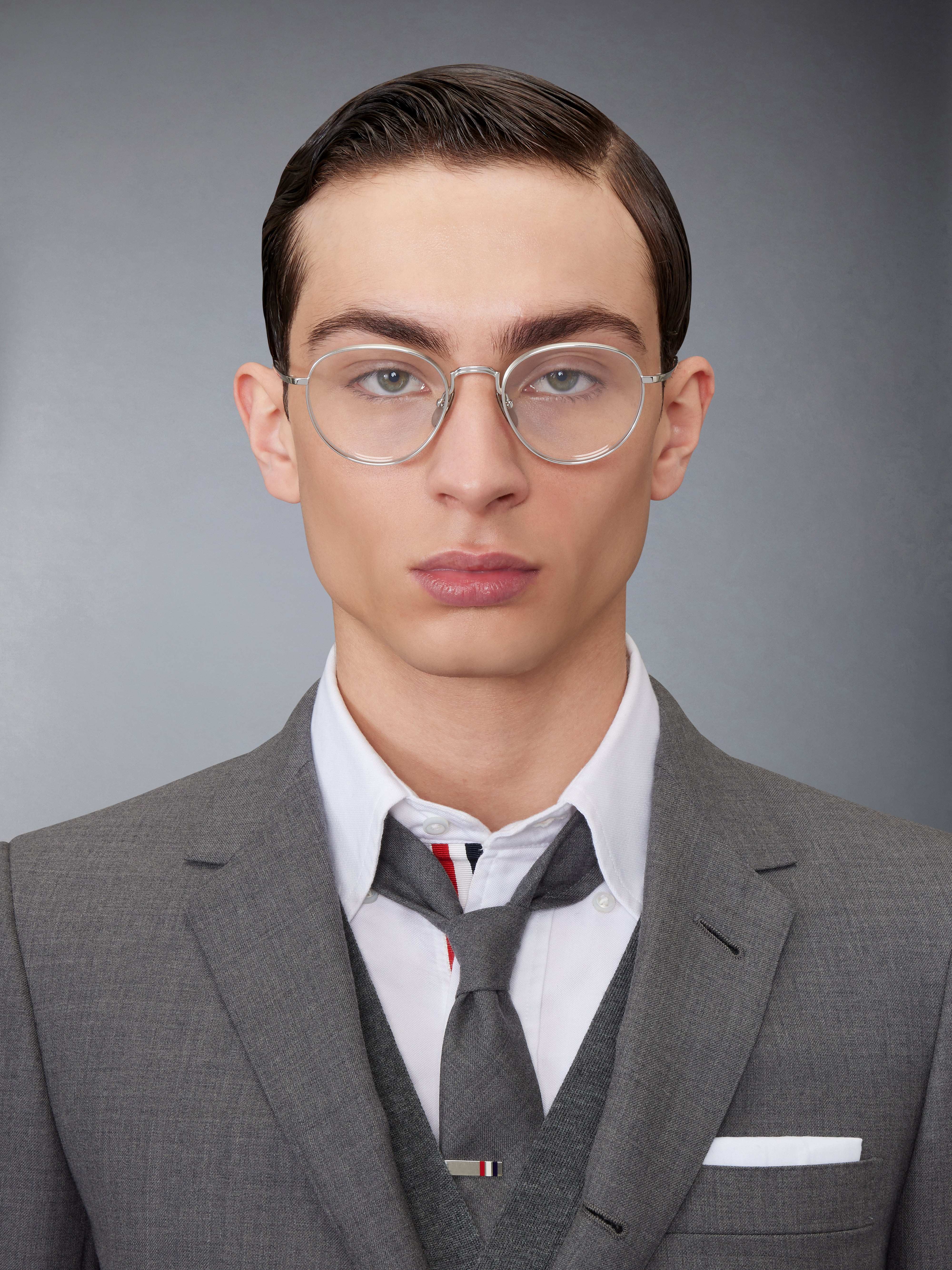 Titanium Round Eyeglasses - 3
