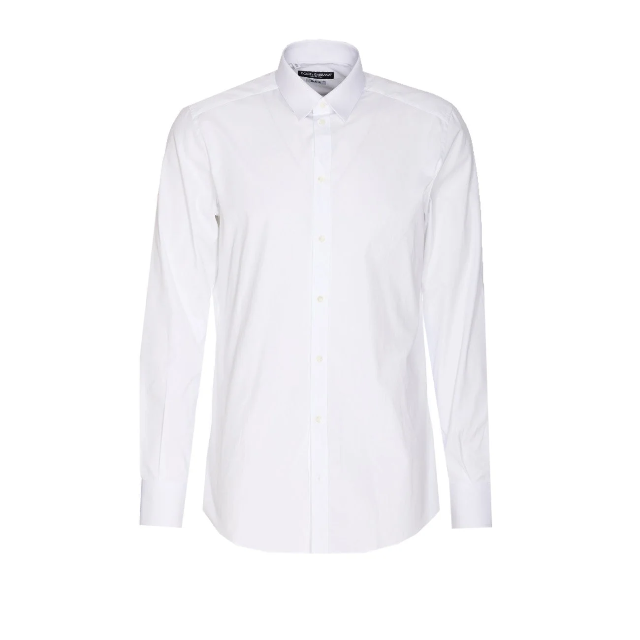 Dolce&Gabbana Men Stretch Cotton Gold-Fit Shirt - 1