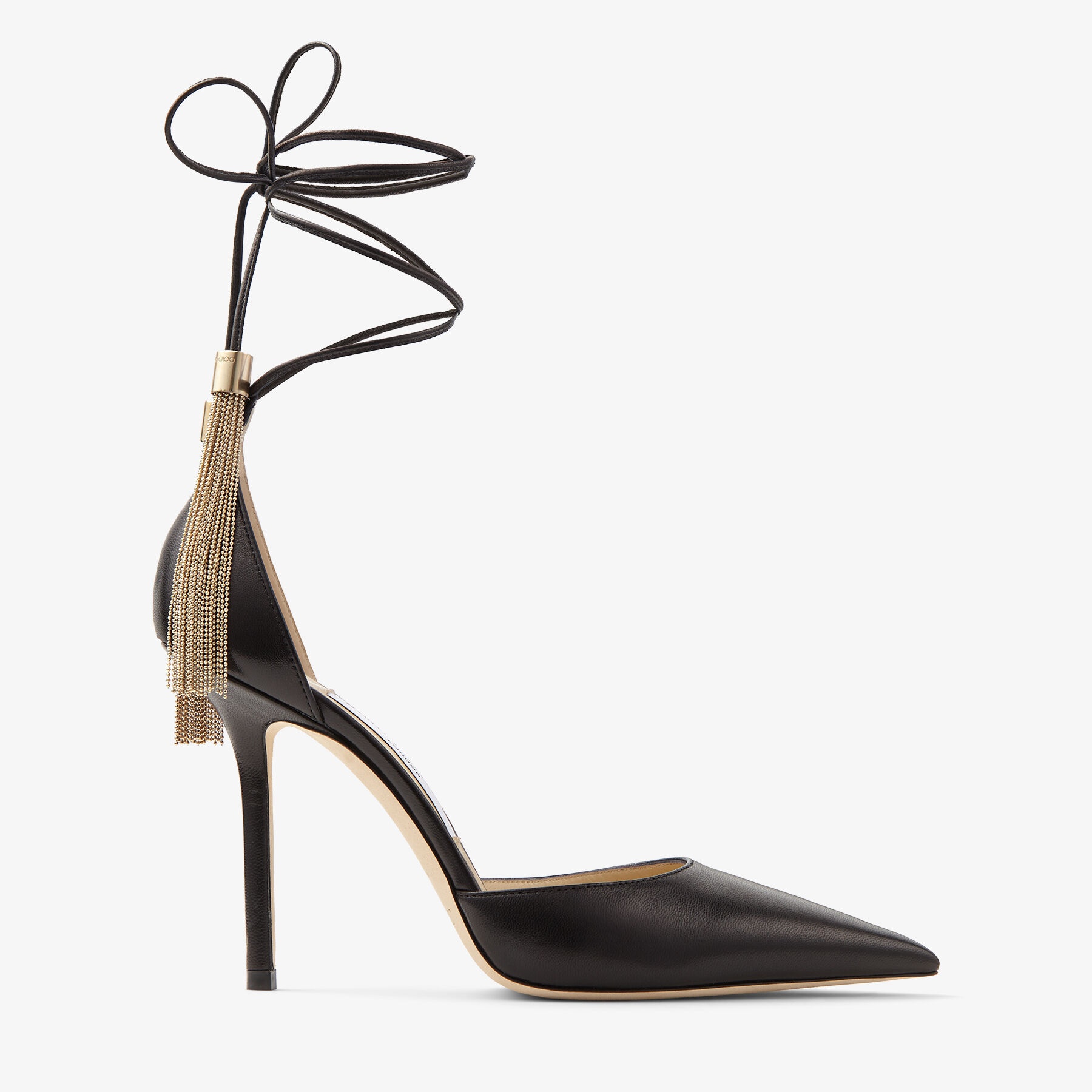 Eris 100
Black Nappa Leather Pointed Pump - 5