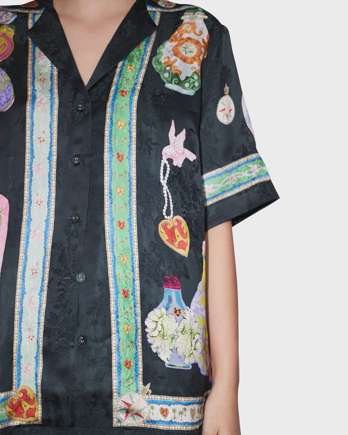 Royal Button-Front Shirt - 3