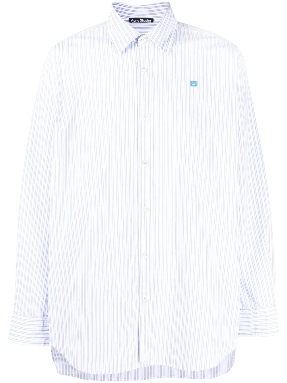 pinstripe organic cotton shirt - 1