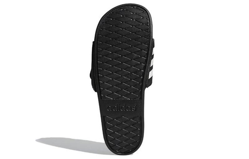 adidas Adilette Comfort Adjustable Slide 'Black White' GZ8951 6