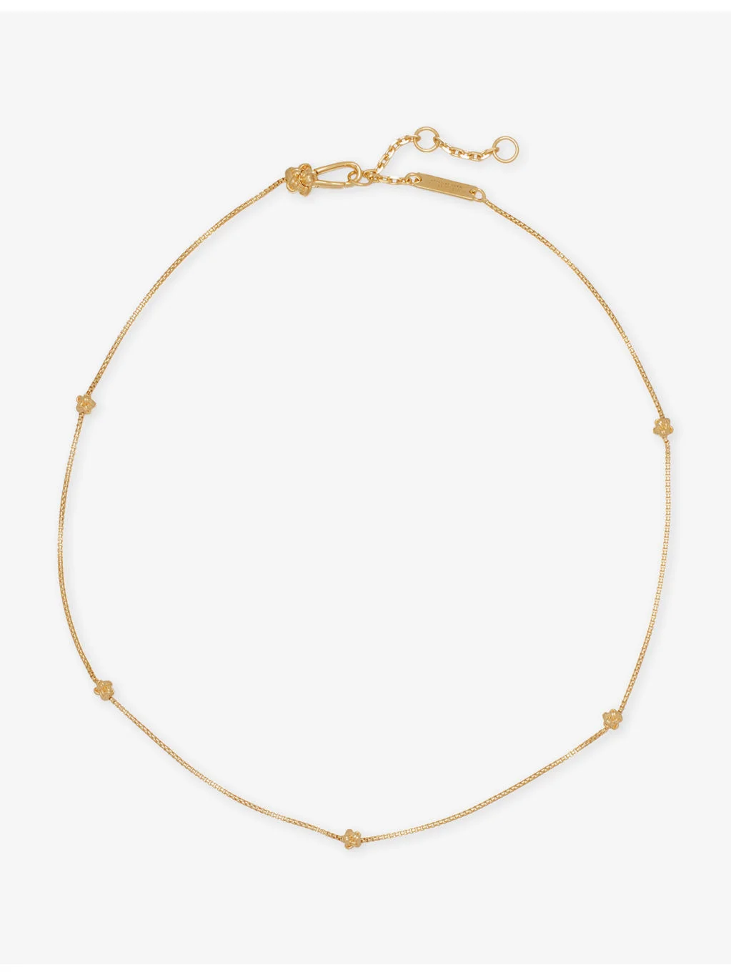 Knot 18ct Gold-Plated Sterling Silver Necklace - 1