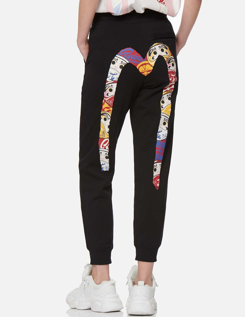 DARUMA DAICOCK PRINT SWEATPANTS 3